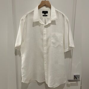 Vince Linen Button Down Shirt